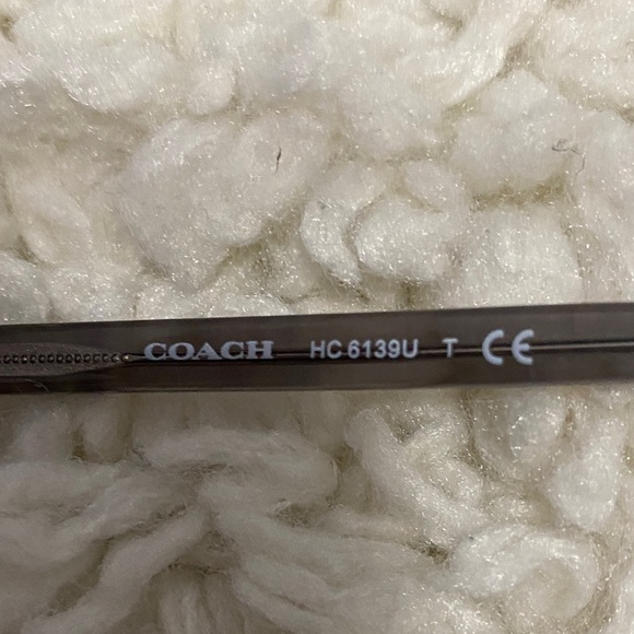Coach 5176 transparent grey prescription glasses HC 6139U T - Picture 2 of 16